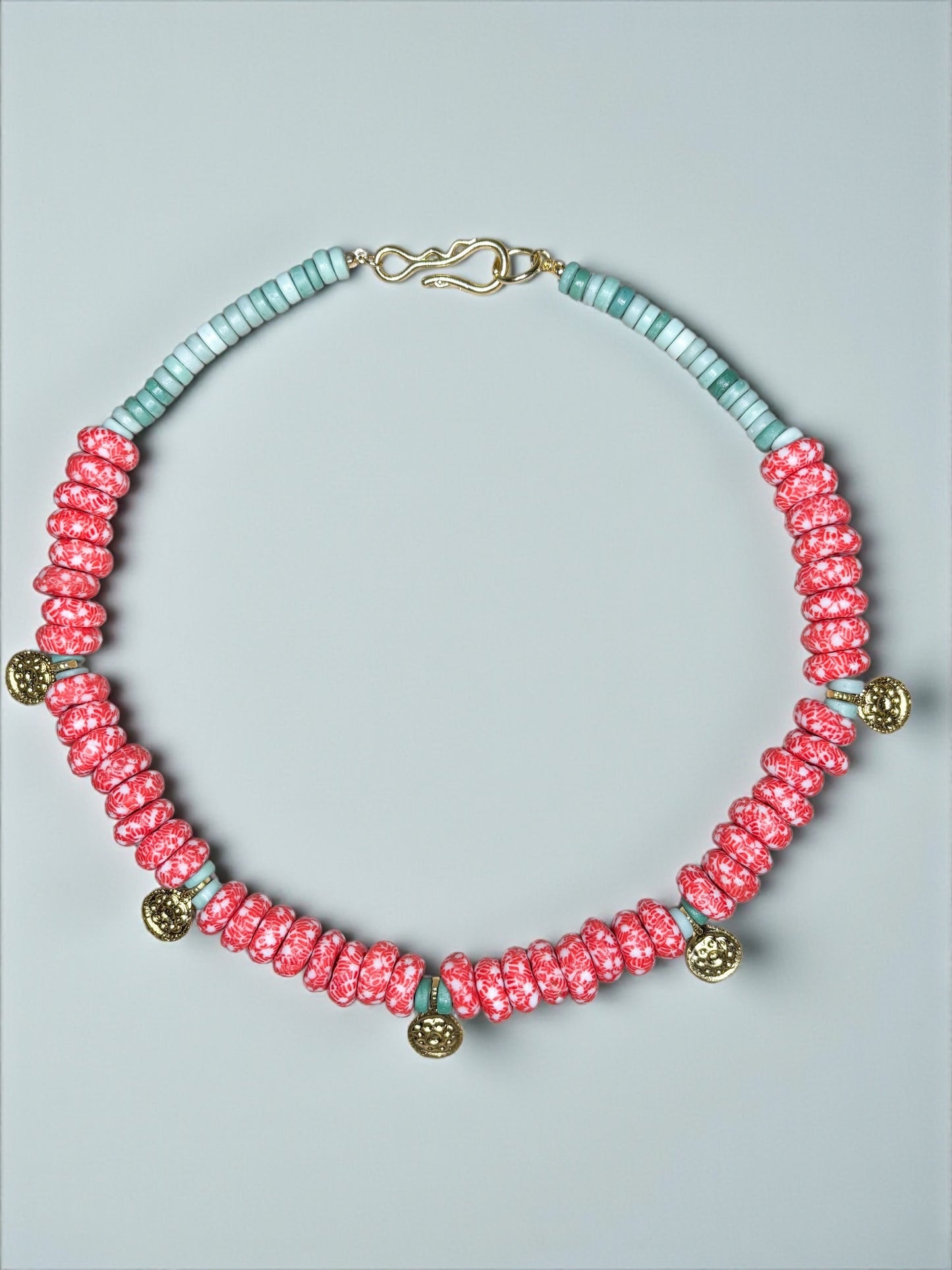 Collar Verde Pistacho